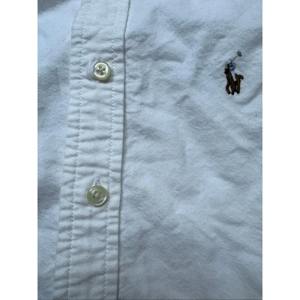 3 piece boys button down dress shirts bundle size 10-12 by Ralph Lauren & Nautic